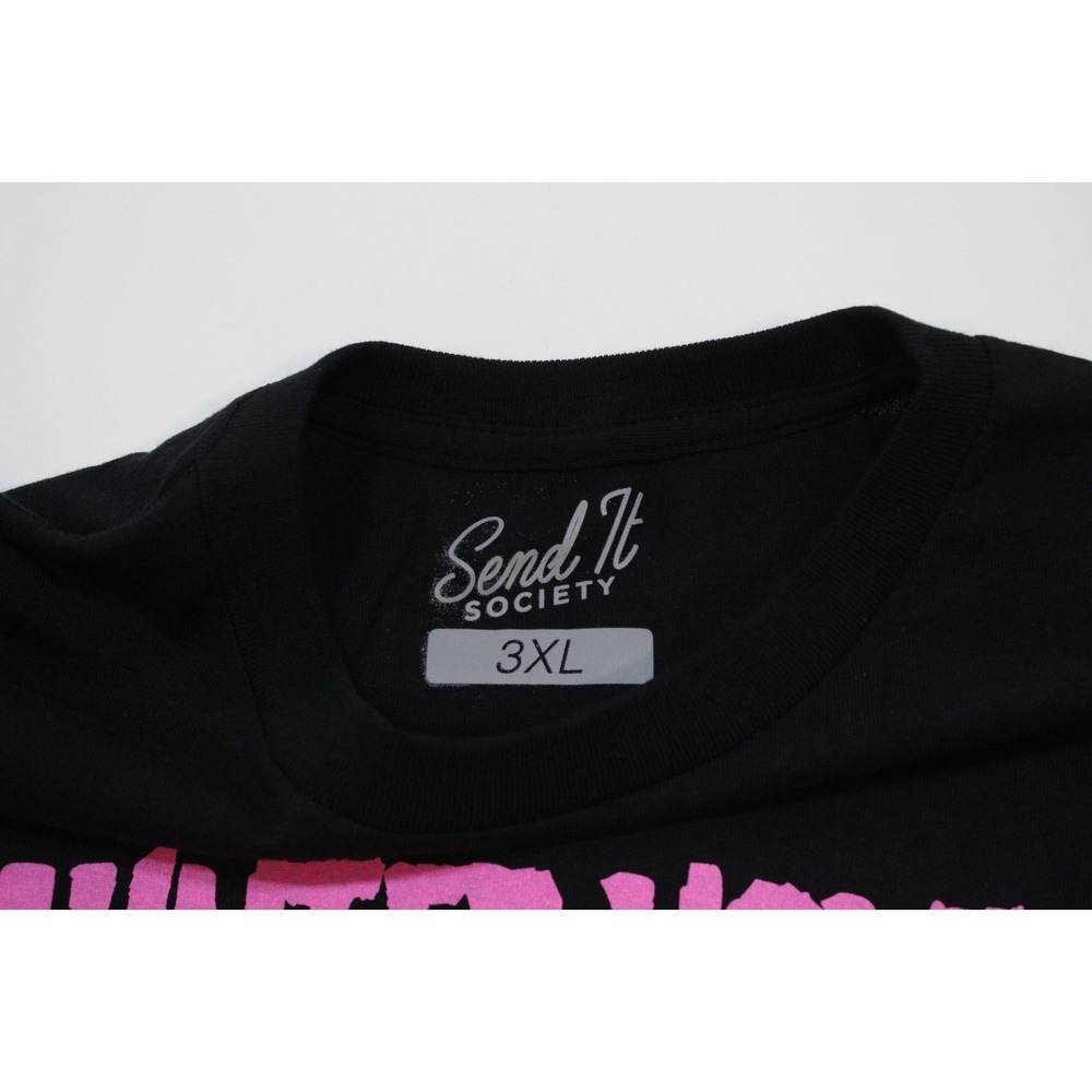 Haunted Homies Men's 3xl T-Shirt Black Send It Society Dog View 4